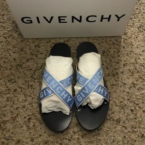 Givenchy Crisscross Logo Sandals